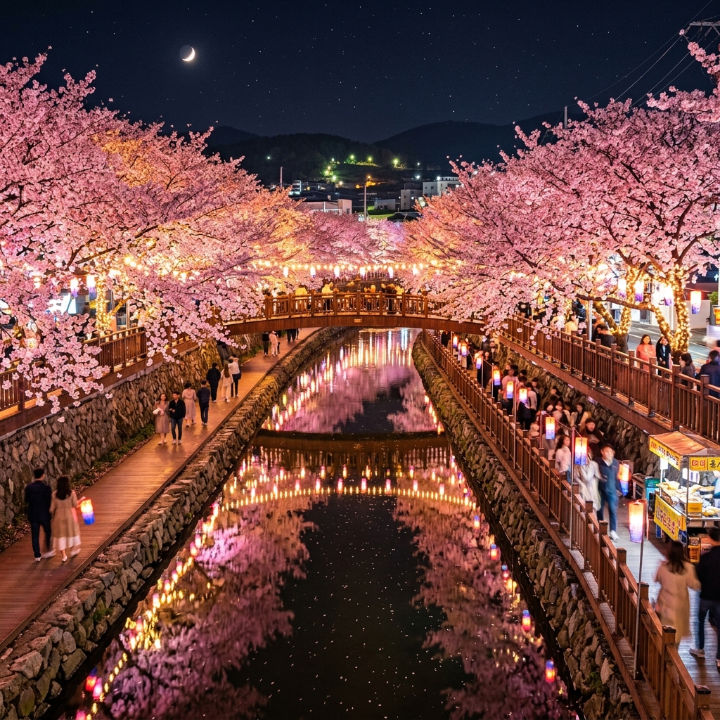 2026 벚꽃 축제 진해 야경